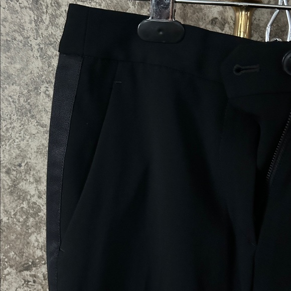 Women’s Rag Bone Black Sz 00 Meki Side Stripe Pants Triacetate/Poly Blend - Picture 4 of 9